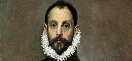 The Nobleman with his Hand on his Chest - El Greco